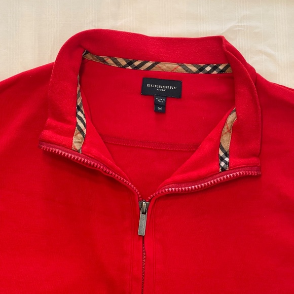 Burberry Golf 1/4 Zip Pullover - Picture 4 of 4
